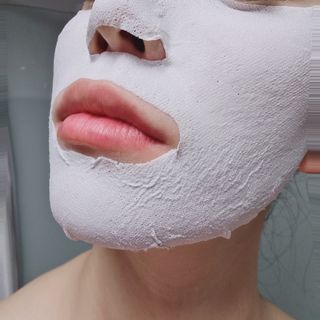 아이디플라코스메틱 페이스핏 플라스터 마스크 _ 리뉴얼 — 5점을 준 리뷰어가 2021년 4월 올린 사용 사진