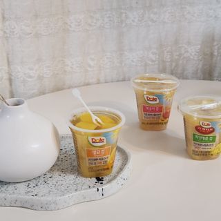 돌 MF[Dole] 파인애플컵/망고컵/복숭아컵 198g 6입X1박스 (맛 1가지 랜덤 발송) — 5점을 준 리뷰어가 2023년 6월 올린 사용 사진