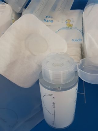 설랩수앤슈, 직접 만들어 쓰는 아기 물티슈 — 5점을 준 리뷰어가 2021년 11월 올린 사용 사진