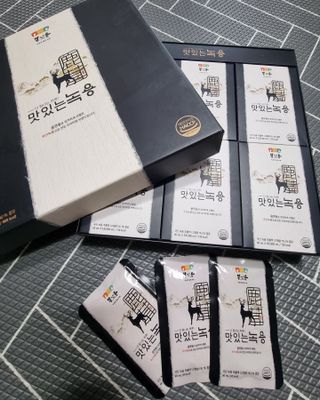 [몸엔용] 과일을 넣어 국산녹용을 맛있게 60ml x 30포 — 5점을 준 리뷰어가 2021년 6월 올린 사용 사진