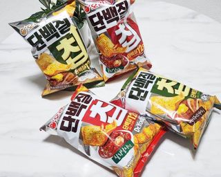 맛있게 채우는 단백질 12g, 닥터유 단백질칩 — 4.5점을 준 리뷰어가 2023년 12월 올린 사용 사진