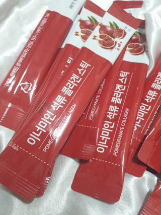 이너미인 석류 콜라겐 스틱 — 5점을 준 리뷰어가 2021년 1월 올린 사용 사진