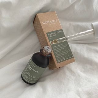 마리엔메이 센서티브 수딩 젤 크림 + 어성초 티트리 추출물 세럼 + 어성초 티트리 모공 클렌징 폼 — 4점을 준 리뷰어가 2021년 10월 올린 사용 사진