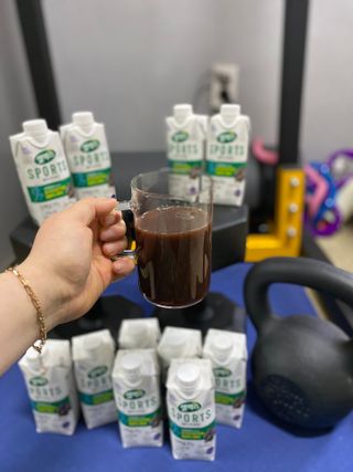 셀렉스스포츠 셀렉스 스포츠 웨이 프로틴 초콜릿 _ 330ml x 12팩 — 5점을 준 리뷰어가 2021년 3월 올린 사용 사진