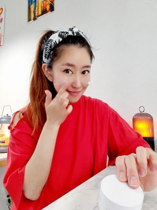 플레라디 에델바이스 인리치드 머랭 크림 — 5점을 준 리뷰어가 2021년 5월 올린 사용 사진