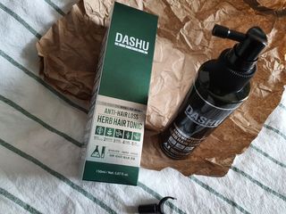 다슈코리아 다슈 데일리 안티 헤어로스 허브 헤어토닉 150ml — 5점을 준 리뷰어가 2021년 2월 올린 사용 사진
