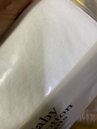 디어엘로디 프리미엄 유기농 베이비 솜티슈 40매 3 + 1 PACK — 5점을 준 리뷰어가 2021년 2월 올린 사용 사진
