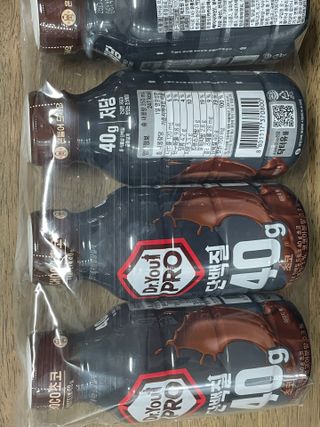닥터유 프로 단백질 드링크 40g 초코 닥터유 프로 단백질드링크 40g 초코 — 5점을 준 리뷰어가 2024년 9월 올린 사용 사진