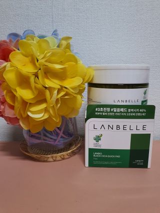 랑벨 랑바이오 블랙 시카 퀵 패드 100매 (3초 쿨링/3분 흡수, 블랙비 프로폴리스/시카 4종 함유, 대용량) — 5점을 준 리뷰어가 2022년 5월 올린 사용 사진