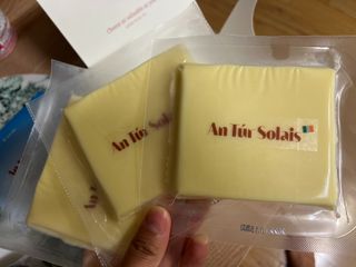 앙투어솔레 아일랜드 구워먹는 치즈 100 자연 치즈 와인안주 300g(100g x 3팩) — 4.5점을 준 리뷰어가 2022년 7월 올린 사용 사진