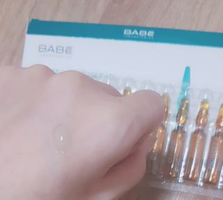 바베 BABE 바베 프로테오글리칸 F+F 앰플 솔루션 — 5점을 준 리뷰어가 2021년 1월 올린 사용 사진