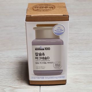 메이준뉴트리 칼슘,마그네슘D — 3.5점을 준 리뷰어가 2021년 6월 올린 사용 사진
