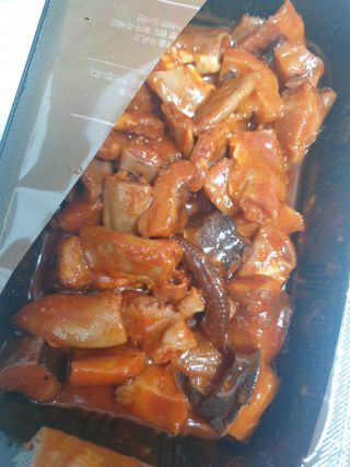 자연풍미 문어직화볶음 3종 (불고기, 불곱창, 치즈불닭) — 5점을 준 리뷰어가 2022년 6월 올린 사용 사진