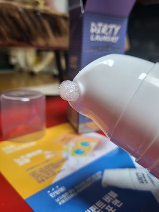 더티런드리 엘리펀트 버블 클렌저 _남성청결제 — 5점을 준 리뷰어가 2022년 5월 올린 사용 사진