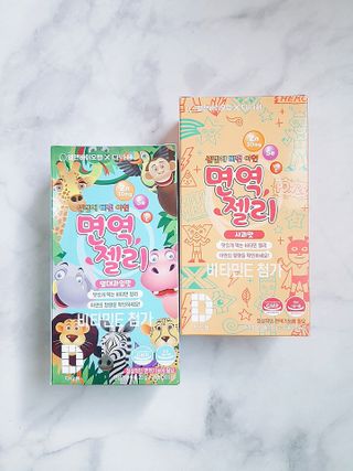다나음 셀렌에 빠진 아연면역젤리 열대과일맛+사과맛 — 5점을 준 리뷰어가 2021년 3월 올린 사용 사진