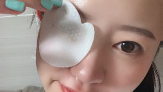 [후르디아] 블루베리 립앤아이 리무버 패드 4개 세트 — 5점을 준 리뷰어가 2021년 8월 올린 사용 사진