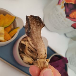 딜라이트 프로젝트 원물칩 5종 9ea(고구마칩, 자색고마칩, 느타리버섯칩, 비트 믹스칩, 단호박 믹스칩) — 5점을 준 리뷰어가 2022년 4월 올린 사용 사진