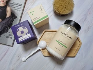 버블데이 아로마/과일 거품 입욕제 — 5점을 준 리뷰어가 2021년 7월 올린 사용 사진