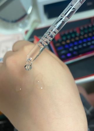 오투에니원 갈락토미세스 리바이탈라이징 프리미엄 화이트닝 에센스 50ml — 5점을 준 리뷰어가 2023년 2월 올린 사용 사진