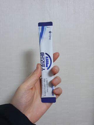 자연에온 아르긴포스 L-아르기닌 5555mg 스틱 15개입 1박스 — 5점을 준 리뷰어가 2022년 2월 올린 사용 사진