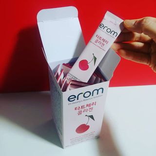 이롬 erom 타트체리 콜라겐 — 4점을 준 리뷰어가 2021년 4월 올린 사용 사진