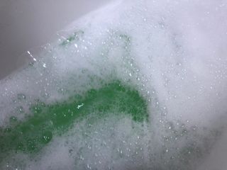 버블데이 배쓰밤 거품입욕제 버블바 6종 — 5점을 준 리뷰어가 2021년 9월 올린 사용 사진