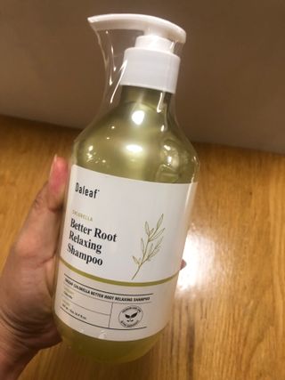 달리프 클로렐라 베러 루트 릴렉싱 샴푸 500ml — 4.5점을 준 리뷰어가 2021년 6월 올린 사용 사진