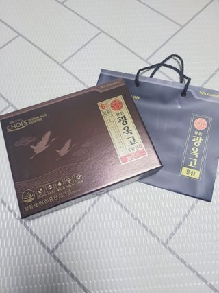 광동제약 [광동] 광옥고 홍삼 본 밸런스 30포 + 쇼핑백 — 5점을 준 리뷰어가 2021년 12월 올린 사용 사진