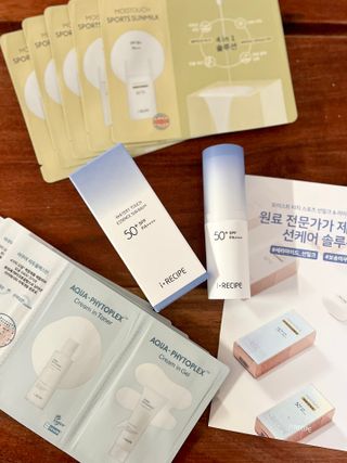 아이레시피 워터리터치 에센스 선 밤 [SPF50+/PA++++] — 5점을 준 리뷰어가 2023년 3월 올린 사용 사진