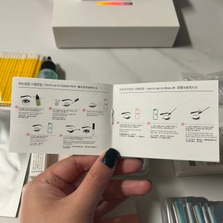 피비에스코리아 [오마이셀프] 셀프 속눈썹펌 키트 뷰러펌 파마 세트 — 5점을 준 리뷰어가 2021년 12월 올린 사용 사진