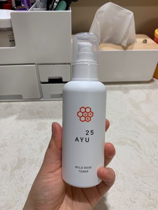 AYU25[아유트웬티파이브] 피부건강에 꼭 필요한 pH 약산성 와일드 로즈토너 — 4점을 준 리뷰어가 2021년 2월 올린 사용 사진