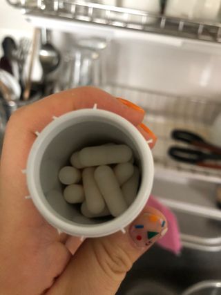 메디타민 인체유래 비피더스 포스트 프로바이오틱스 — 5점을 준 리뷰어가 2021년 3월 올린 사용 사진