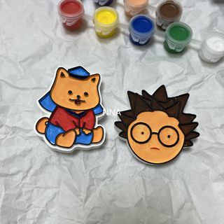 루트머지 국악캐릭터 석고방향제 DIY 키트 [4가지 모양 4가지  향 랜덤배송] — 5점을 준 리뷰어가 2022년 3월 올린 사용 사진