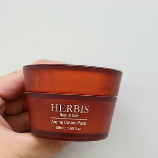 약손명가코스메틱 헤르비스 아로마 크림팩 50ml — 5점을 준 리뷰어가 2021년 4월 올린 사용 사진