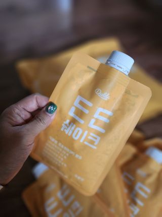 [덜다] 든든 식물성 단백질 쉐이크 40g X 7입 (곡물/딸기) — 5점을 준 리뷰어가 2023년 10월 올린 사용 사진