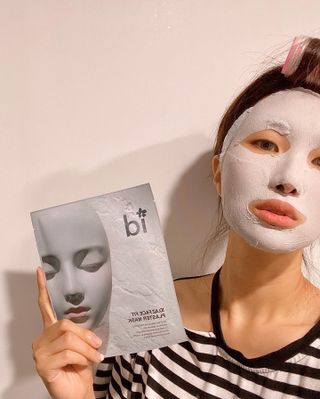 아이디플라코스메틱 페이스핏 플라스터 마스크 _ 리뉴얼 — 5점을 준 리뷰어가 2021년 7월 올린 사용 사진