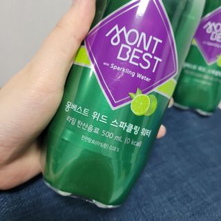 몽베스트 Montbest with Sparkling water Lime20병 — 5점을 준 리뷰어가 2022년 9월 올린 사용 사진