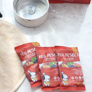 [푸디웜] 라포그  리얼인섹트 관절 저알러지 강아지 사료  1.2KG — 5점을 준 리뷰어가 2022년 8월 올린 사용 사진