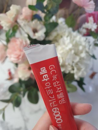 메타아르기닌 GC녹십자웰빙 메타 아르기닌 6000 플러스 오르니틴 — 5점을 준 리뷰어가 2022년 11월 올린 사용 사진