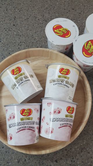 젤리벨리 솜사탕 2종-딸기치즈케이크, 바닐라 — 5점을 준 리뷰어가 2021년 12월 올린 사용 사진