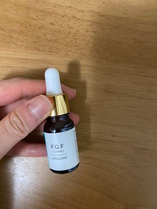 랑팡 EGF+FGF 10ppm 리포좀 앰플 원액 10ml — 5점을 준 리뷰어가 2021년 11월 올린 사용 사진