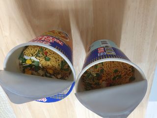 NISSIN 닛신 컵누들  4종 - 씨푸드오리지날, 씨푸드 스파이시, 씨푸드 커리, 씨푸드 XO소스 — 5점을 준 리뷰어가 2022년 4월 올린 사용 사진