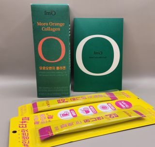 아임오 모로오렌지 콜라겐 1box (14포) — 5점을 준 리뷰어가 2023년 3월 올린 사용 사진