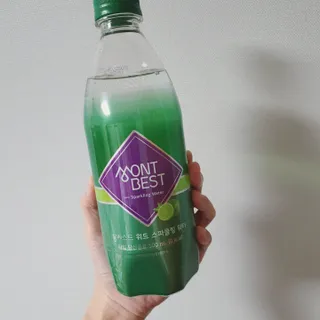 몽베스트 Montbest with Sparkling water Lime20병 — 5점을 준 리뷰어가 2021년 10월 올린 사용 사진