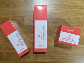 아이앤립 / EYENLIP 아이앤립 연어오일 리바이탈라이징 토너+앰플+크림 3종 세트 — 5점을 준 리뷰어가 2021년 6월 올린 사용 사진