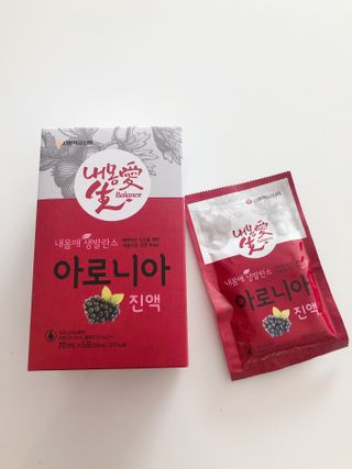 서울약사신협_내몸애생발란스아로니아_70ml x 30포 — 5점을 준 리뷰어가 2021년 6월 올린 사용 사진