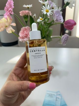 [스킨1004] 마다가스카르 센텔라 앰플 100ml — 5점을 준 리뷰어가 2024년 5월 올린 사용 사진