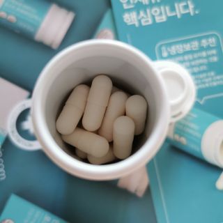 메디타민 인체유래 비피더스 포스트 프로바이오틱스 — 5점을 준 리뷰어가 2021년 3월 올린 사용 사진