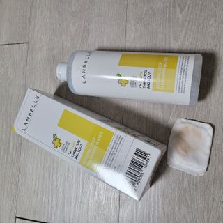 랑벨 내츄럴 딥 클렌징 워터 500ml — 5점을 준 리뷰어가 2022년 6월 올린 사용 사진