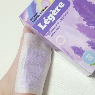[레제르] 아로마 수액패치 발패치 30매입 -라벤더향/유칼립투스향/대나무향 — 5점을 준 리뷰어가 2022년 4월 올린 사용 사진